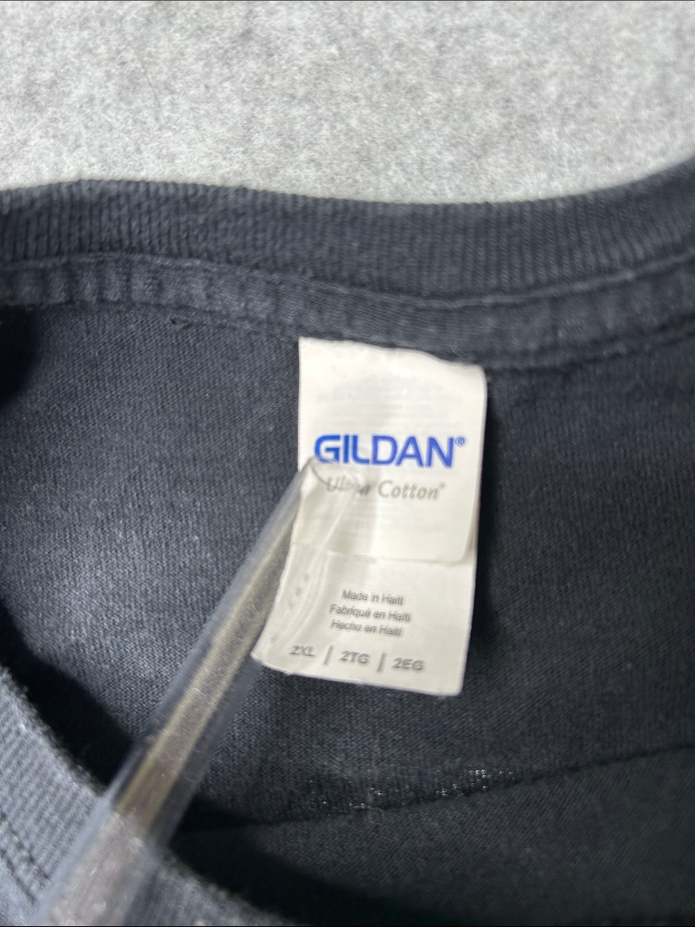 Gildan Black Tee with Zakk Sabbath Graphic Logo - Picture 2 of 6